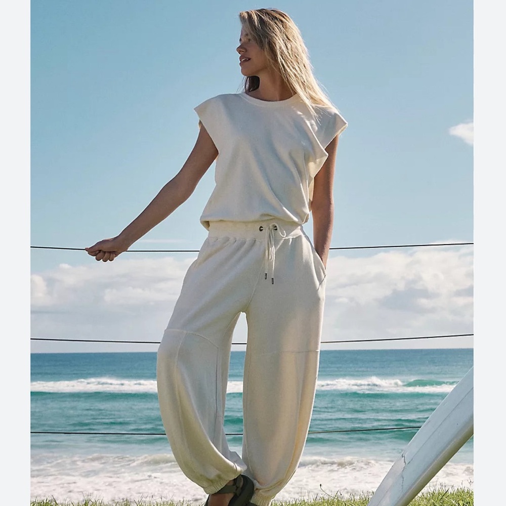 Free people throw and go onesie